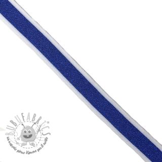 Passamaneria decorativa con lampasso LUREX cobalt