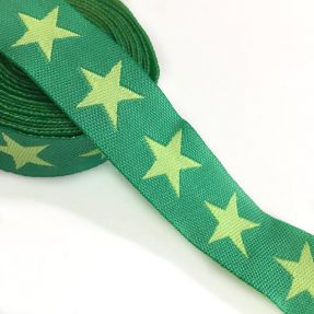 Ribbons Stars apple/lime