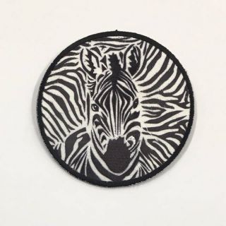 Sticker BASIC Zebra b&w