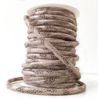 Suede cord Glitter beige