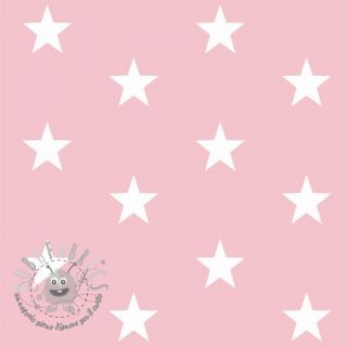 Tessuto di cotone Stars rose