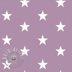 Tessuto di cotone Stars lilac