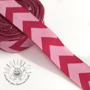 Nastro Chevron fuchsia