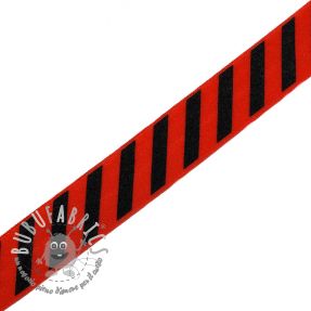 Elastico per bordatura STRIPE 20 mm red