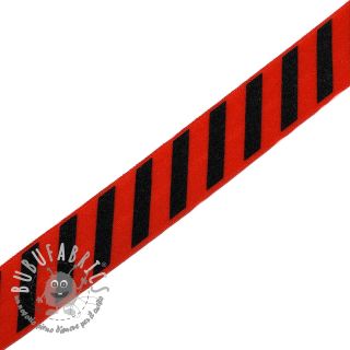 Elastico per bordatura STRIPE 20 mm red