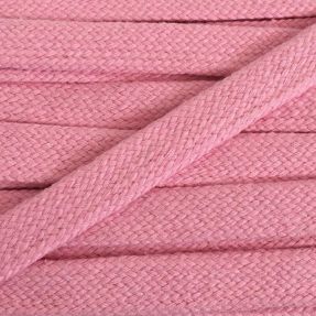 Cotton cord flat 20 mm pink