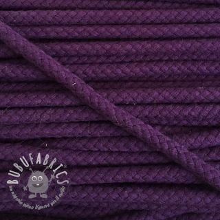 Cordino di cotone 8 mm purple