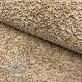 Pelliccia sintetica Curly beige