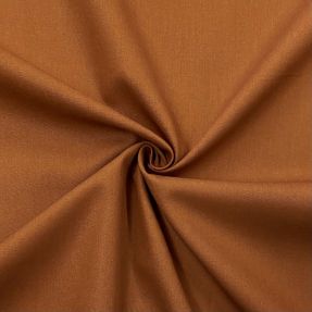 Cotton poplin dark cognac