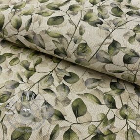 Tessuto decorativo Linenlook Poplar leaves