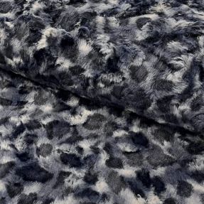 Faux fur ANIMAL navy