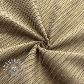 Velluto a coste STRIPE beige