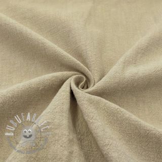 Lino prelavato STONEWASHED light beige