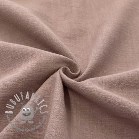 Lino prelavato STONEWASHED mauve