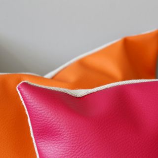 Faux leather KARIA fuchsia