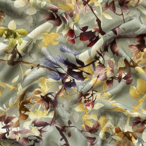 Viscose RADIANCE Floral nile digital print