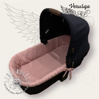 Mussola/Doppia garza soft rose