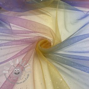 Tulle per TUTU Rainbow glitter design C