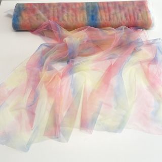 Tulle netting Rainbow design A