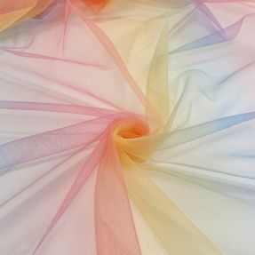 Tulle netting Rainbow design D