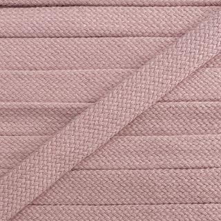 Cotton cord flat 17 mm old pink