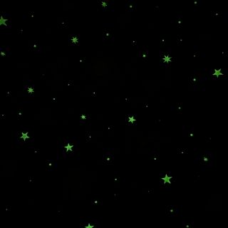 Decoration fabric premium GLOW IN THE DARK Starry night