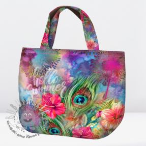 Tessuto decorativo BAG Peacock feather  panel