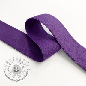 Elastico liscio 2,5 cm purple