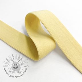 Elastico liscio 2,5 cm yellow