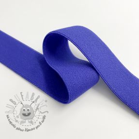 Elastico liscio 2,5 cm cobalt