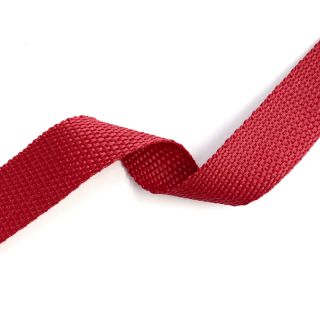 Webbing 2,5 cm red