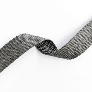 Webbing 2,5 cm middle grey