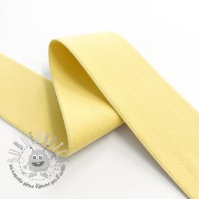 Elastico liscio 4 cm yellow