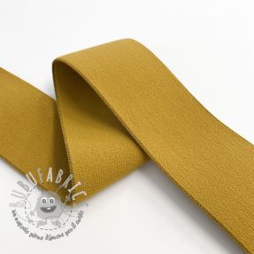 Elastico liscio 4 cm ochre