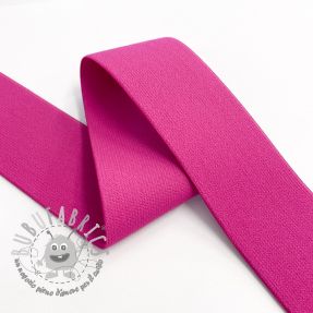 Elastico liscio 4 cm fuchsia