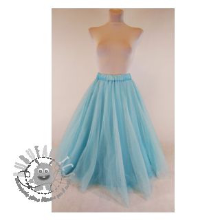 Tulle per TUTU ROYAL SPARKLE light blue gold