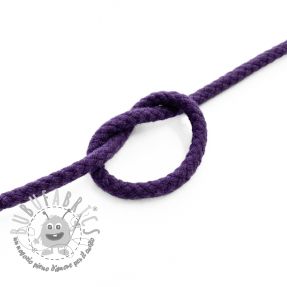 Cordino di cotone 5 mm purple