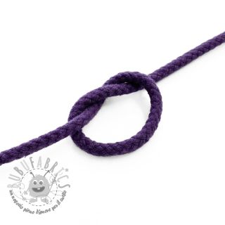 Cordino di cotone 5 mm purple