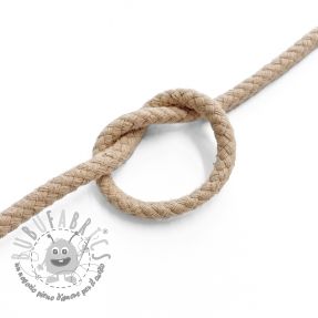 Cordino di cotone 5 mm sand