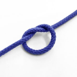 Cotton cord 5 mm cobalt