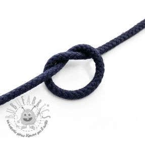 Cordino di cotone 5 mm dark blue