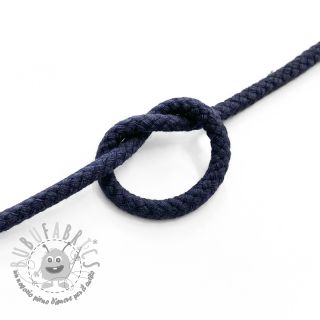 Cordino di cotone 5 mm dark blue