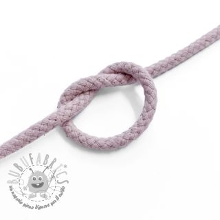 Cordino di cotone 5 mm washed pink