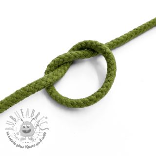 Cordino di cotone 5 mm olive green