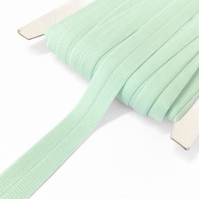 Bias binding elastic matt 20 mm RIB light mint