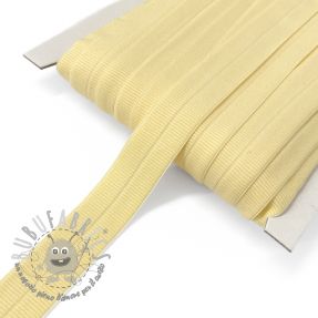 Elastico per bordatura matt 20 mm RIB yellow