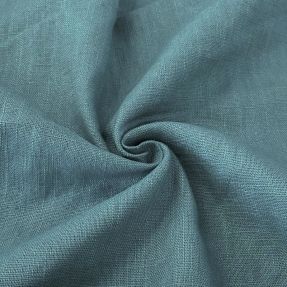 Linen enzyme washed teal