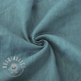 Lino prelavato teal