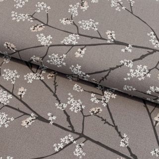 Decoration fabric premium Butterfly flower garden