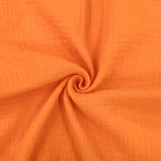 Double gauze/muslin neon orange